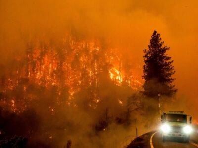 В Калифорнии бушует масштабный пожар, уничтожены дома и объекты инфраструктуры - unn.com.ua - Украина - Киев - шт. Калифорния