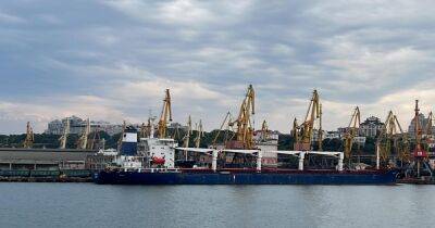 Первое судно с украинским продовольствием вышло из Одесского порта, — Кубраков (ФОТО, ВИДЕО)
