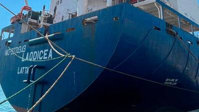 У Лівані затримано сирійське підсанкційне судно з викраденим в Україні зерном
