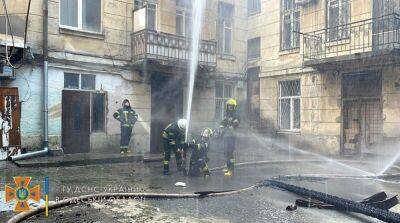 В центре Одессы вспыхнул масштабный пожар: горит памятник архитектуры