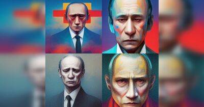 ИИ Midjourney нарисовал, что ждет в будущем Владимира Путина и Владимира Зеленского (фото)