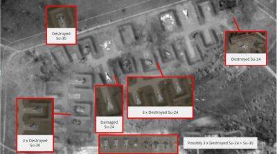СМИ рассказали о потерях россиян на уничтоженном аэродроме в Крыму и показали фотографии