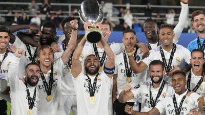"Реал Мадрид" в пятый раз завоевал Суперкубок УЕФА
