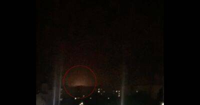 Появилось видео взрыва на белорусском аэродроме "Зябровка" возле Гомеля