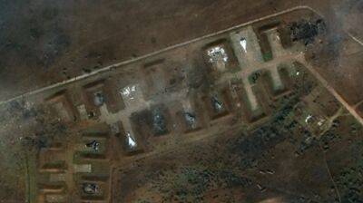 Появились новые спутниковые снимки разрушенного аэродрома в Крыму