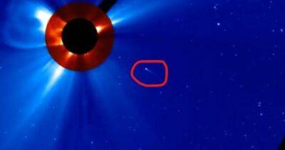 Смертельный номер. Аппарат NASA увидел, как комета врезалась в Солнце (видео)