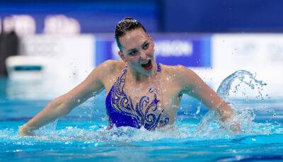 Марта Федина выиграла золото в произвольном соло на чемпионате Европы по водным видам спорта