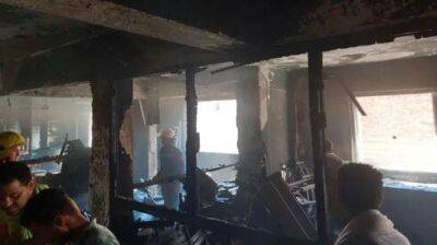 Абдель Фаттах - Более 40 человек погибло при пожаре в церкви в столице Египта - vesty.co.il - Израиль - Египет - Каир