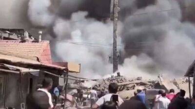 На ринку в Єревані пролунав вибух і спалахнула пожежа – є жертви (відео)