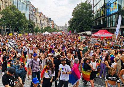 Пражский гей-парад собрал рекордное число участников