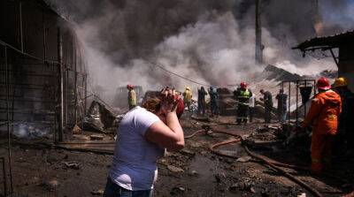Спасатели локализовали пожар на рынке «Сурмалу» в Ереване