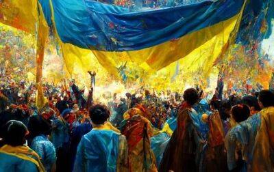 Нейросеть Midjourney изобразила победу Украины в войне с Россией