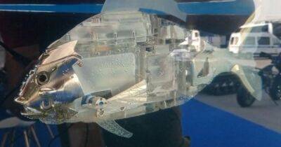 В России создали робо-рыбу с автопилотом для разведки под водой (видео)