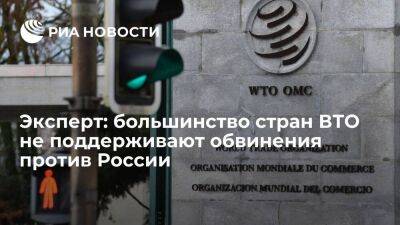 Эксперт Стоянова: большинство стран ВТО не поддерживают обвинения Запада против России