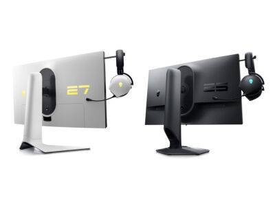 Alienware анонсировала игровые мониторы с высокой частотой обновления и подставками для гарнитуры