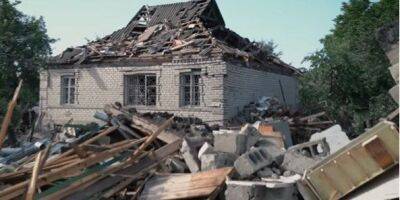 Войска РФ разрушили десять частных домов в Дружковке одним ударом — видео
