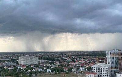 В Одессе снова проливной дождь