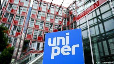 Немецкий концерн Uniper потерял миллиарды из-за сокращения поставок газа из России
