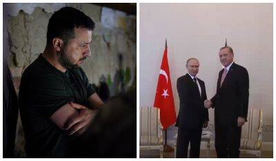 "Встреча с Путиным": в СМИ просочились детали внезапного визита Эрдогана к Зеленскому