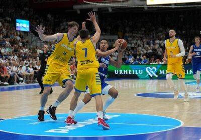 Баскетбольная сборная Украины уступила в овертайме Финляндии в контрольном поединке