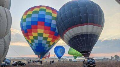 На севере Израиля стартовал международный фестиваль воздушных шаров