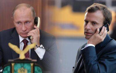 Макрон та Путін поговорили по телефону: що обговорили