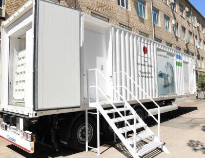 Япония передала Узбекистану мобильный медицинский контейнер и другое медоборудование на 4,6 миллиона долларов