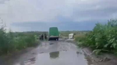 Из-за ливня эвакуация из Энергодара заблокирована – затоплены дороги