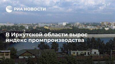 В Иркутской области вырос почти на семь процентов за год индекс промпроизводства