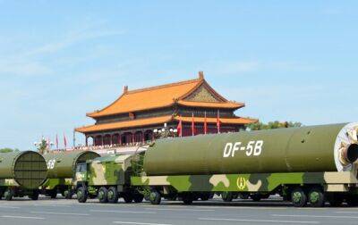 В Китае зафиксировали перемещение межконтинентальной ракеты DF5B