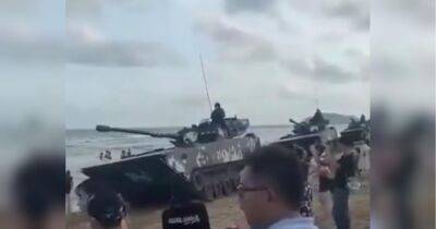 Скандальний візит Пелосі: Китай негайно розпочав масштабні військові навчання навколо Тайваню