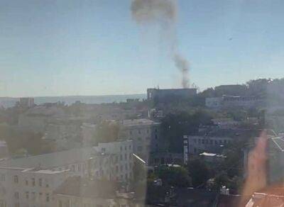 Біля штабу Чорноморського флоту у Севастополі пролунав вибух (ФОТО)