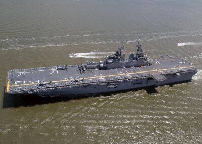 Арвидас Анушаускас - В Литву прибывает один из крупнейших военных кораблей США - obzor.lt - США - Литва - Вильнюс - Клайпеды - Европа