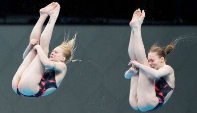 Байло и Лыскун выиграли серебро в прыжках в воду на Мультиспортивном чемпионате Европы