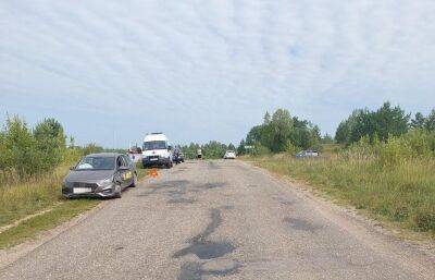 В Тверской области на дороге Хорошино — Селище столкнулись легковушки
