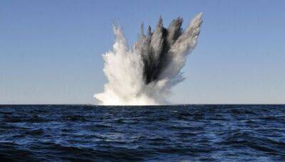 Небезпечна знахідка: На Одещині ліквідували морську міну, яка дрейфувала