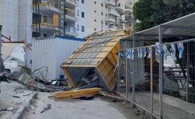 Авария на строительном участке в Тират Кармель: 2 рабочих погибли, еще 2 – в тяжелом состоянии
