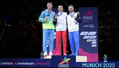 Ковтун выиграл серебро в упражнениях на параллельных брусьях на Мультиспортивном чемпионате Европы
