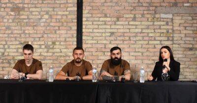 Избивали и пытали водой: вернувшиеся из плена защитники Азовстали рассказали о пытках со стороны россиян (видео)