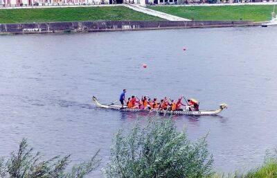 Студенты ТвГТУ остановились в шаге от медали чемпионата Тверской области по гребле на лодках-драконах