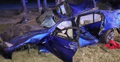 Пардаугава: BMW пытался уйти от полиции на скорости 222 км/ч; в ДТП пострадали четыре человека