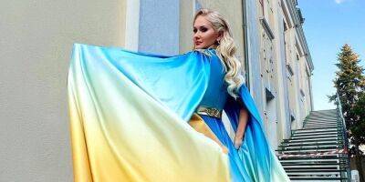 Патриотическое сочетание. Как украинские звезды носят желто-голубые платья