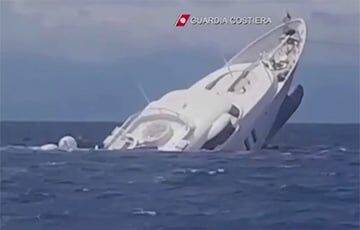 40-метровая яхта российского олигарха затонула у берегов Италии