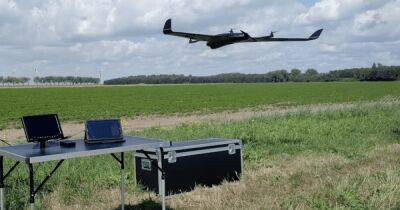 ВСУ впервые показали в действии нидерландский дрон DeltaQuad: что он умеет (видео)
