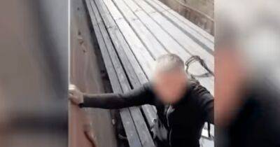 Вместо военкомата: мужчина пытался выехать в Молдову в грузовом вагоне (видео)