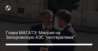 Глава МАГАТЭ: Миссия на Запорожскую АЭС "неотвратима"