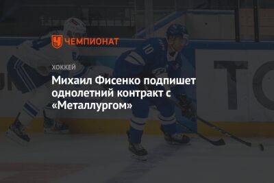 Михаил Фисенко подпишет однолетний контракт с «Металлургом»