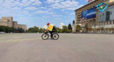 Харків’янин вирушив у велокрос до Гостомеля та Бучі (відео)