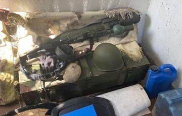 В Киевской области обнаружили схрон российского оружия
