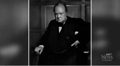 В Канаде украли оригинал фото Черчилля, где он без сигары